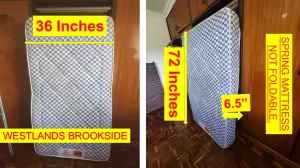 SPRING MATTRESS USED (6FT X 3FT X 6.5'') in Westlands on Funga Deal