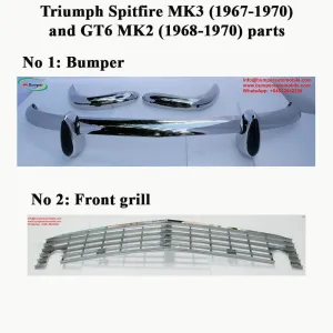 Triumph Spitfire MK3 (1967-1970) and Triumph GT6 MK2 (1968-1970) in Chekalini on Funga Deal